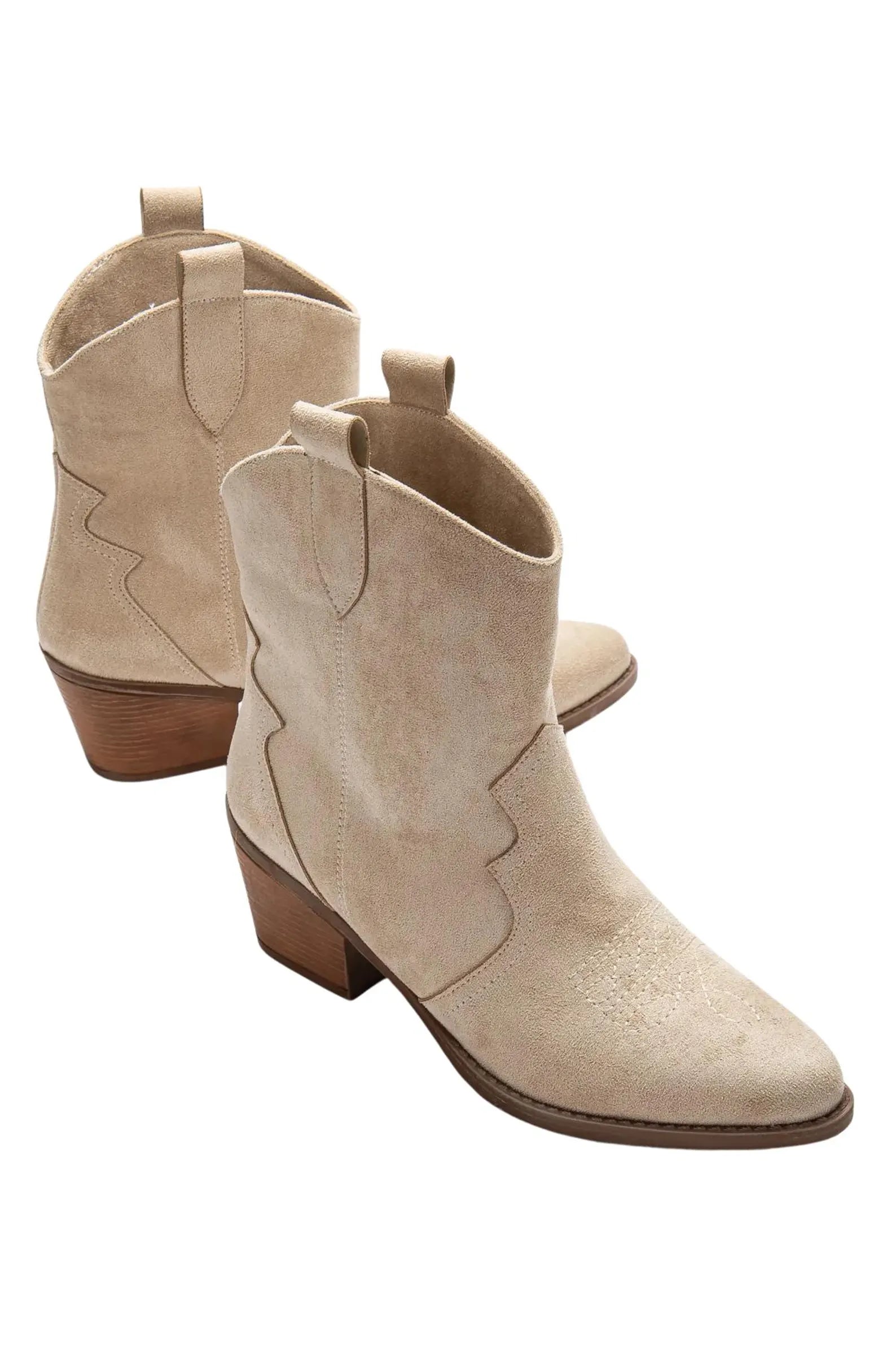 Handmade Suede Women's Boots, women's casual shoes, cowboy women's boots